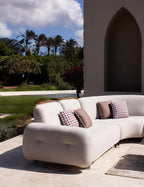 Terra Living Set in warm woven fabric, view 9