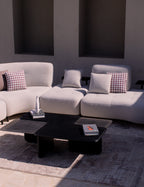Terra Living Set in warm woven fabric, view 10