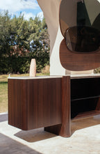 Cena Dining Set, shown in cream bouclé, view 5