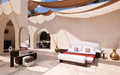 Serein Bedroom Set in cream bouclé, view 5