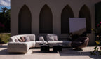 Terra Living Set in warm woven fabric, view 2
