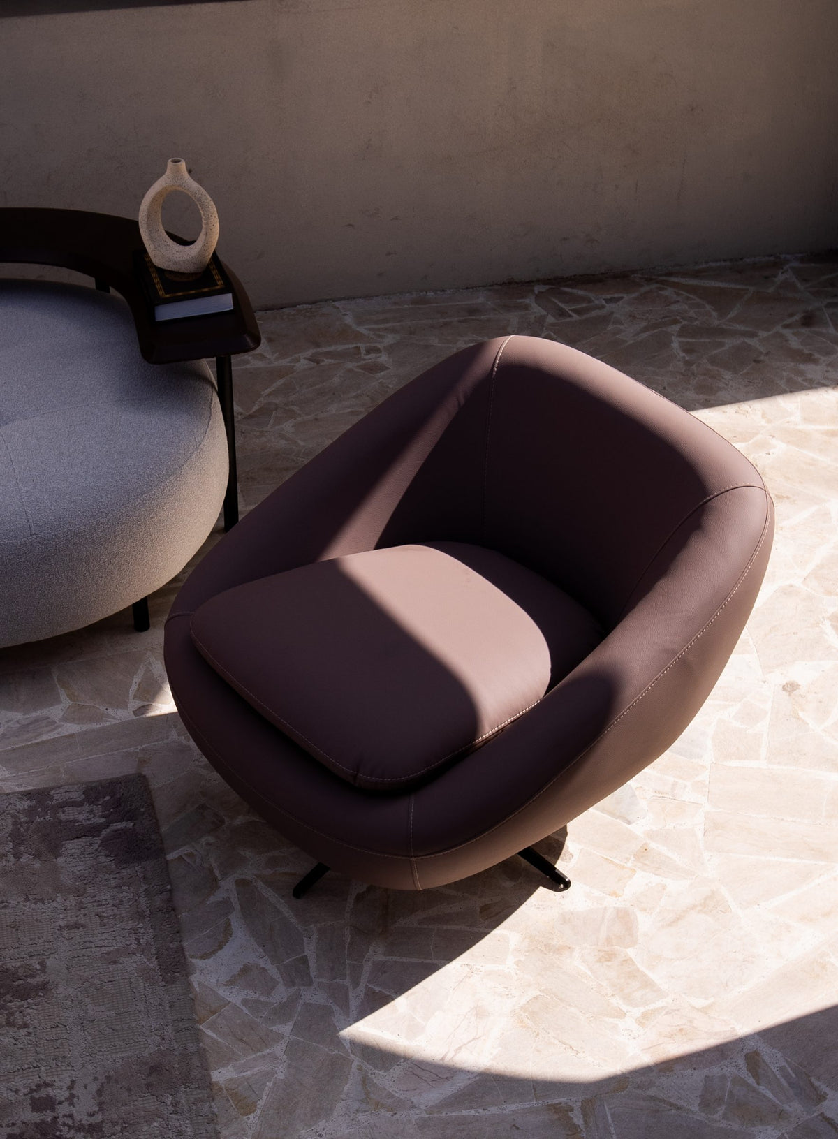 Terra Living Set in warm woven fabric, view 4