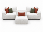 Wold sofa shown in sections