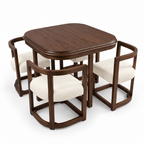 Garth dining set in walnut, second view