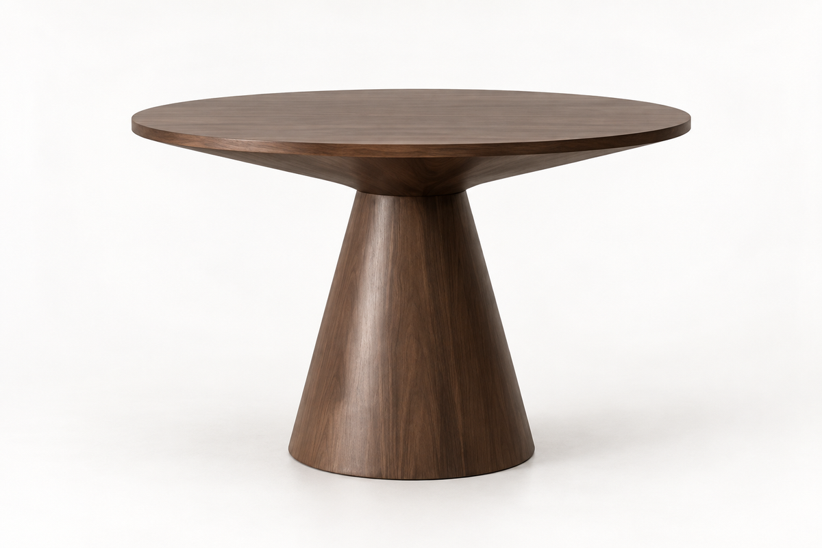 Tarn dining table in walnut, second view
